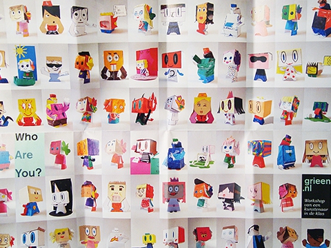 Who Are You, Papertoy Workshop